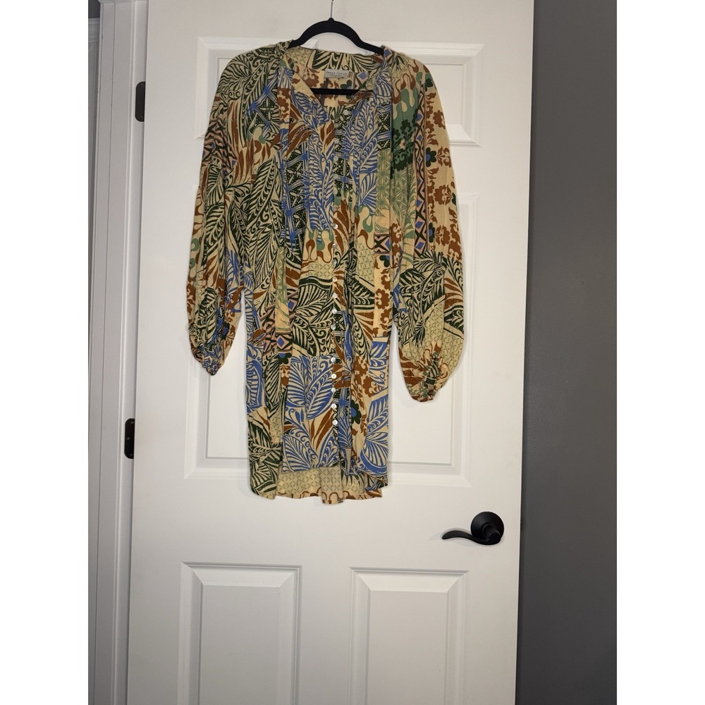 Dress Forum Los Angeles Desert Bliss Longline Shirt Dress Small Nwt